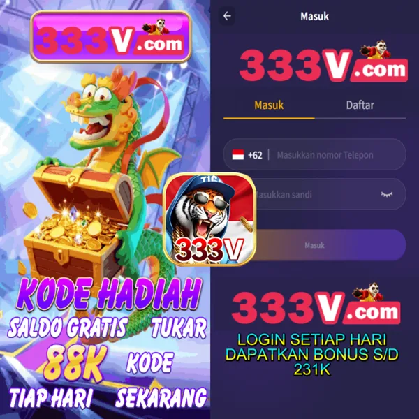 333V Login Resmi APK 2026